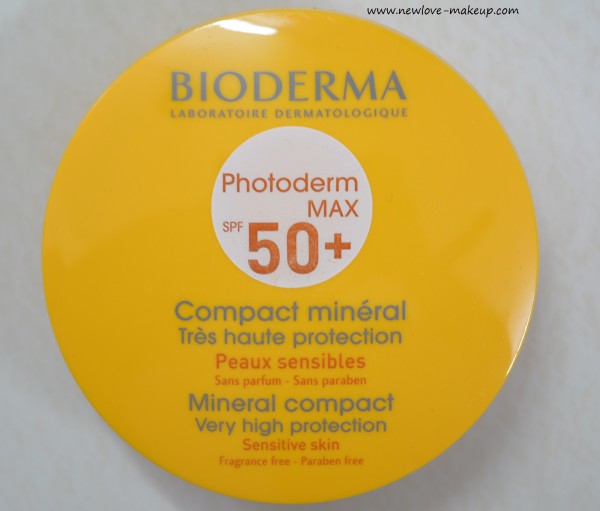 Bioderma Photoderm MAX Mineral Compact SPF 50+ Review, Indian Beauty Blog
