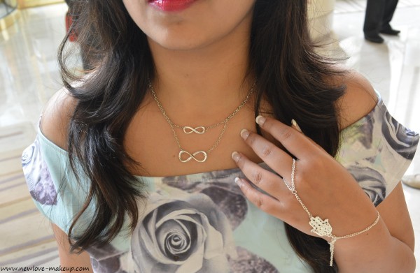 OOTD: Floral Pastel Blue Off Shoulder Dress, Indian Fashion Blogger, Outfit of the Day, Lucluc, Forever 21