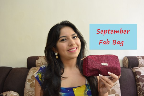 Unboxing & Review: September 2015 Anniversary Fab Bag, Indian Youtuber