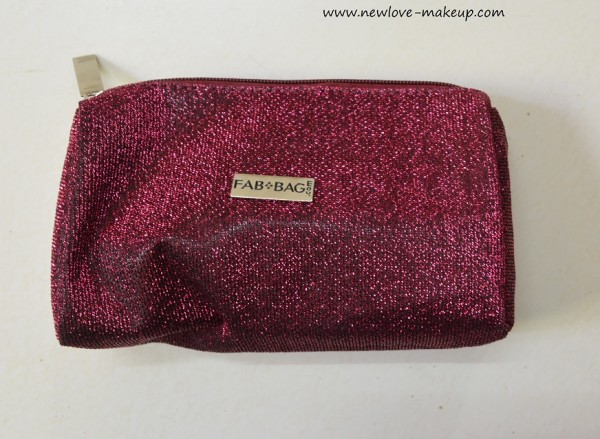 Unboxing & Review: September 2015 Anniversary Fab Bag, Indian Youtuber