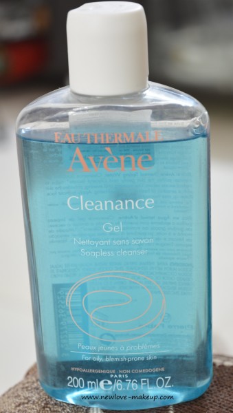 Avene Cleanance Soapless Gel Cleanser Review, Indian Beauty Blog, Avene Reviews