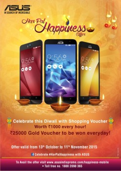 Asus #HarPalHappiness Offer This Diwali