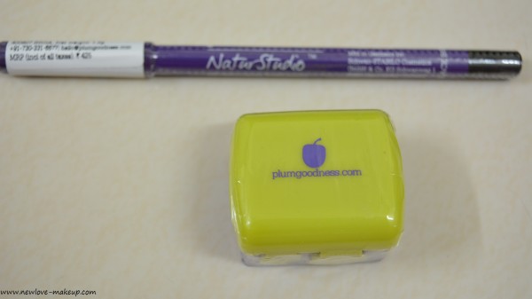 Plum Goodness NaturStudio All-Day-Wear Kohl Kajal Review, Swatches, Best Affordable, Dark, Smudge Proof and Long Staying Kajal in India