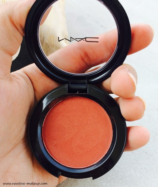 Mac Matte Blush Raizin Review, Swatches, FOTD & Dupes, Indian Makeup & Beauty Blog, MAC Blushes