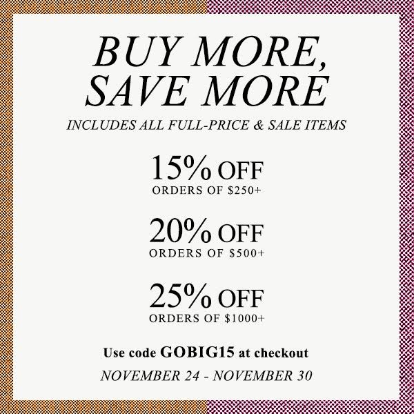 'Buy More,Save More' Sale at Shopbop, Luxury Shopping, Indian Fashion Blog