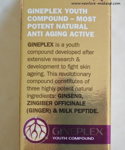Lotus Herbals YouthRx Gineplex Anti-Ageing Skin Care Range Review