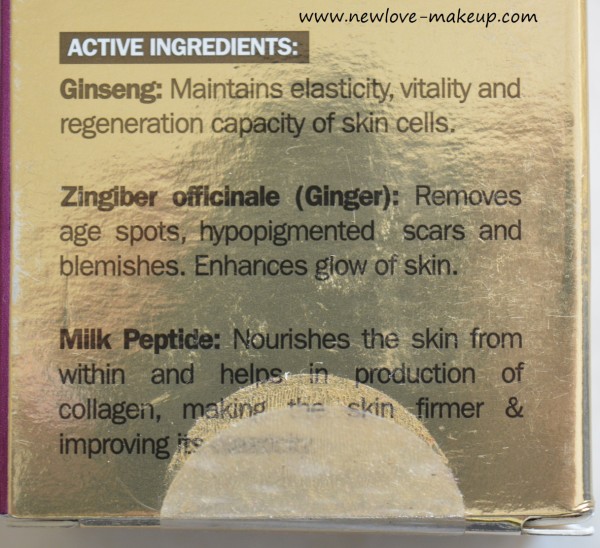 Lotus Herbals YouthRx Gineplex Anti-Ageing Skin Care Range Review