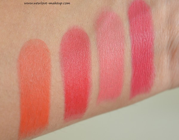 Lotus Herbals EcoStay Long Lasting Lip Colour Review, Swatches, Indian Makeup Blog