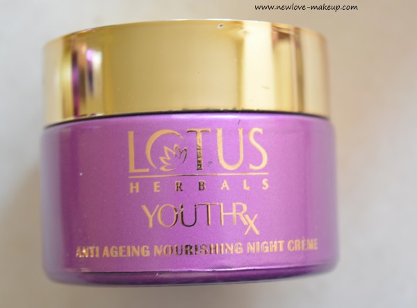 Lotus Herbals YouthRx Gineplex Anti-Ageing Skin Care Range Review