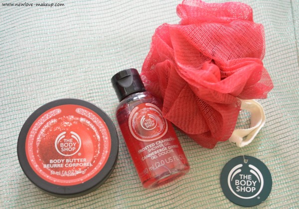 The Body Shop Christmas Special Frosted Cranberry Range Review