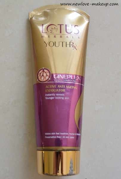 Lotus Herbals YouthRx Gineplex Anti-Ageing Skin Care Range Review