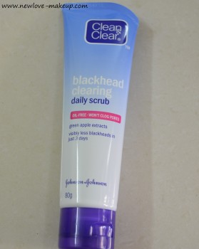 Clean & Clear Blackhead Clearing Daily Scrub Review
