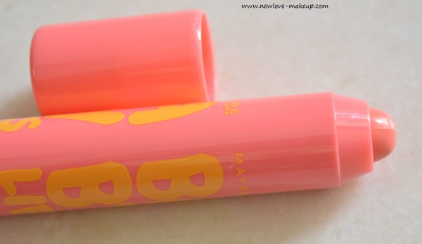 Maybelline Baby Lips Candy Wow Peach Review, Swatches, Indian Makeup and Beauty Blog
