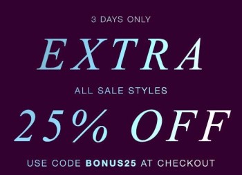 ShopBop Sale on Sale is Back!