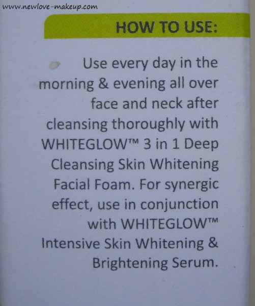Lotus Herbals WhiteGlow Skin Whitening & Brightening Gel Creme SPF-25 Review