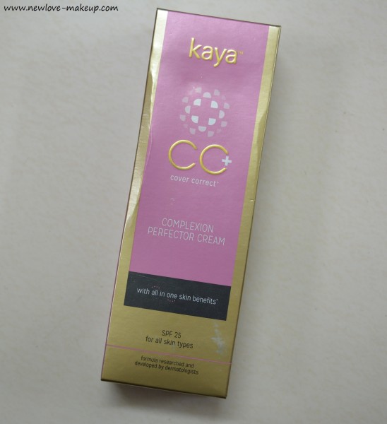 Kaya CC+ Complexion Corrector Cream Review, Swatches, FOTD