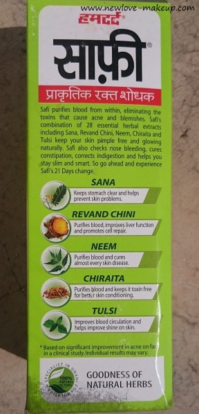 Hamdard Safi Natural Blood Purifier Review