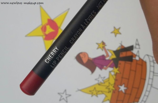 MAC Lip Liner Cherry Review, Swatches, FOTD, Indian Makeup Blog