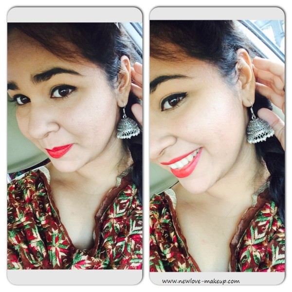 MAC Lip Liner Cherry Review, Swatches, FOTD, Indian Makeup Blog