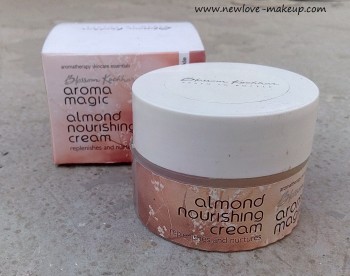 Aroma Magic Almond Nourishing Cream Review, Indian Beauty Blog, Skin Care, Reviews