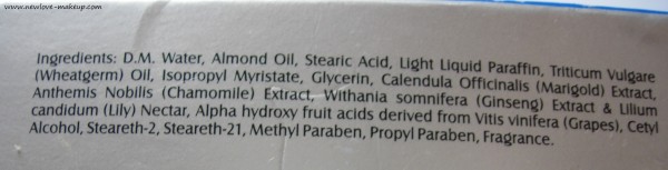 Lotus Herbals Nutranite Skin Renewal Nutritive Night Creme Review, Indian beauty blog