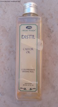 Aloe Veda Distil Cold Pressed Hexane Free Castor Oil Review, benefits of castor oil, Indian Beauty Blog