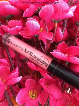 Essence XXXL Long-Lasting Lip Gloss Matt Effect Velvet Rose Review, Swatches