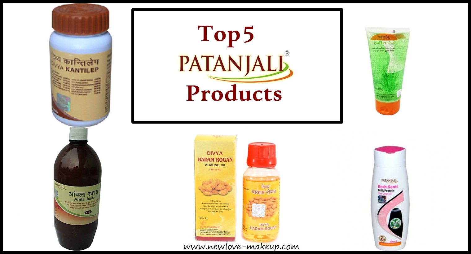Top 5 Patanjali Products in India - New Love - Makeup
