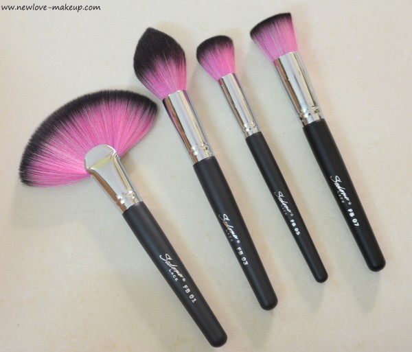 Sedona Lace Vortex Synthetic Professional Makeup Brush Set Review, Indian Makeup Blog