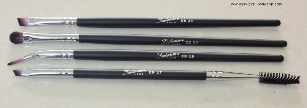 Sedona Lace Vortex Synthetic Professional Makeup Brush Set Review, Indian Makeup Blog