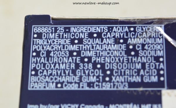 Vichy Aqualia Thermal Night Spa Review, Indian Beauty Blog, Skin care, Sleeping Mask