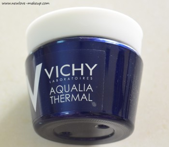Vichy Aqualia Thermal Night Spa Review, Indian Beauty Blog, Skin care, Sleeping Mask