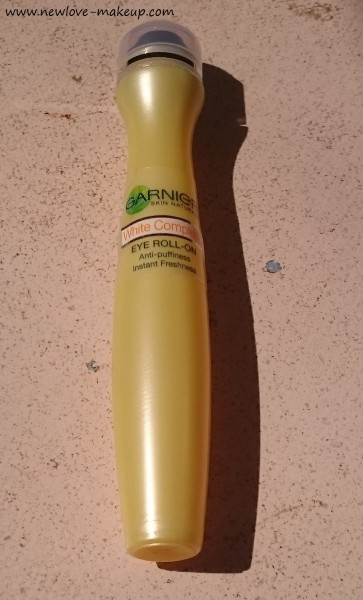 Garnier White Complete Eye Roll On Review, Indian beauty blog