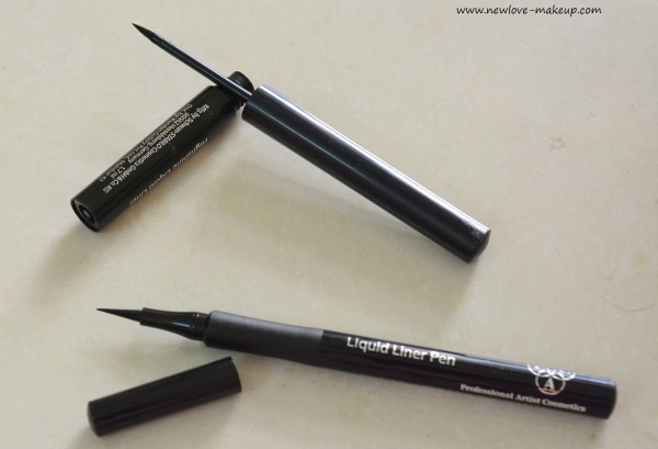 PAC Cosmetics Eyeliners & Kohls Review, Swatches, Indian Makeup and Beauty Blog