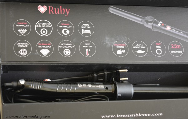IrresistibleMe Ruby Auto Rotating Curling Iron Review, How to Curl Hair Quickly, Hair Curler