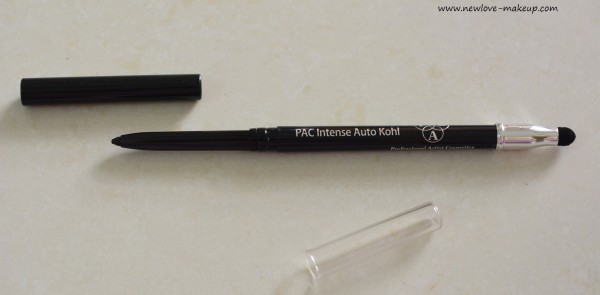 PAC Cosmetics Eyeliners & Kohls Review, Swatches, Indian Makeup and Beauty Blog