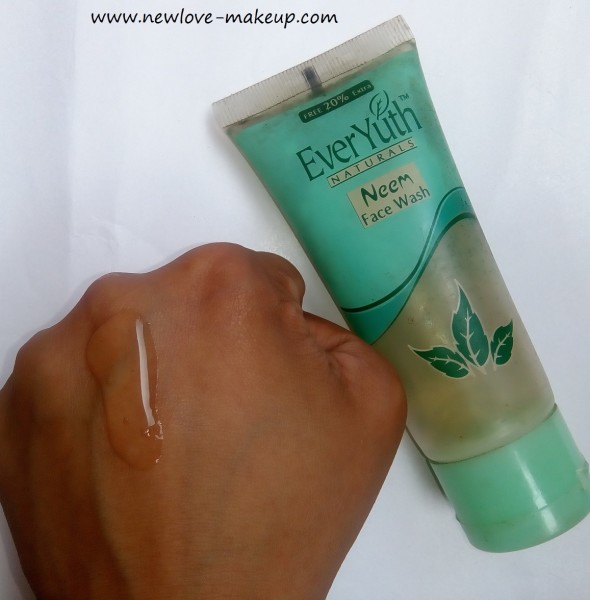 Everyuth Naturals Neem Face Wash Review, Indian Beauty Blog, Skincare