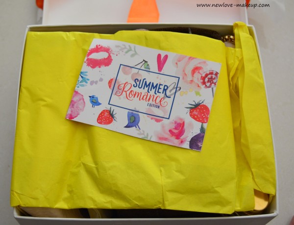 May 'Summer Romance' Edition Sugarbox Unboxing, Subscription Box India, Sugarbox