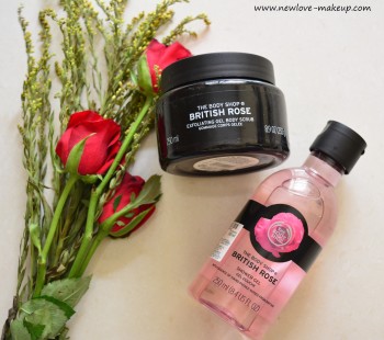 The Body Shop British Rose Shower Gel, Body Scrub Review