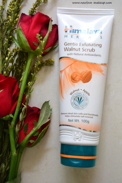 Himalaya Herbals Gentle Exfoliating Walnut Scrub Review, Indian Beauty Blog