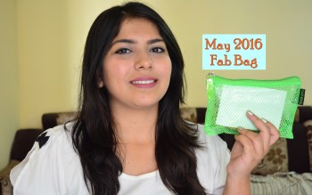 May 2016 Fab Bag Unboxing & Review, May 16 Fab Bag