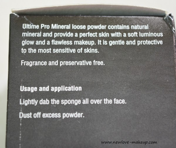 Faces Cosmetics Ultime Pro Mineral Loose Powder Review, Swatches, Indian Makeup Blog, Makeup Blog