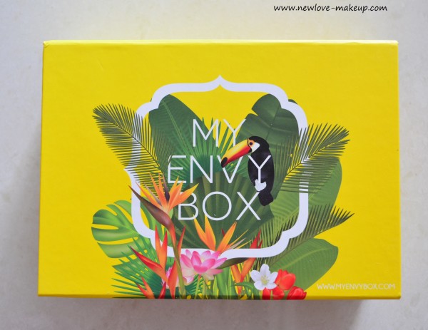 May 2016 My Envy Box Unboxing, Review & 15% off Code, Indian Beauty Blog