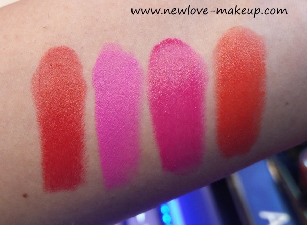 New Maybelline Vivid Matte Lipsticks India, Price, Shades, Swatches, Indian Makeup and Beauty Blog