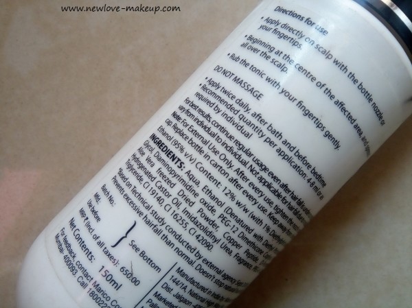 Livon Hair Gain Tonic Review, How to grow hair, how to prevent hair loss, Livon, Reviews, hair care india