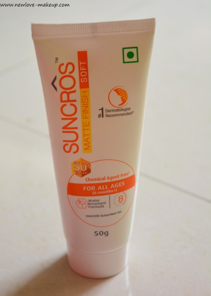 Sun Pharma's #SuncrosSunscreen Review