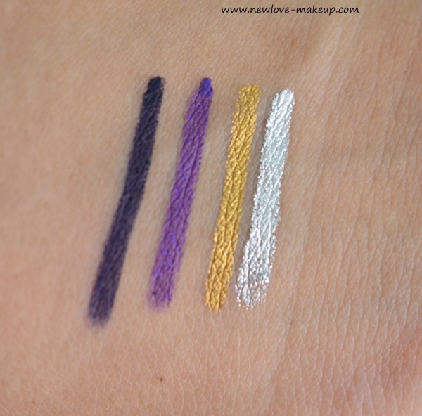 L'Oreal Paris Infallible Silkissime Eyeliners Review, Swatches, Indian Makeup Blog