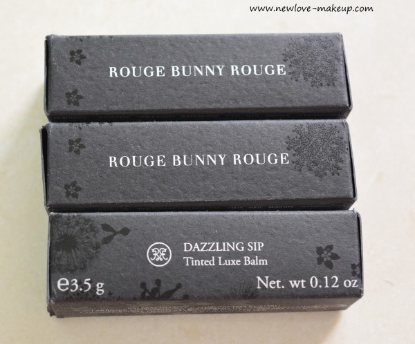 Rouge Bunny Rouge Tinted Luxe Balms Review, Swatches