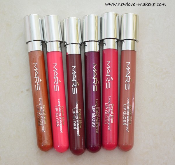 Cheapest Matte Liquid Lipsticks Online India (Not Miss Claire/Incolor/Kiss Beauty), Mars Long Lasting Wateproof Lip Gloss