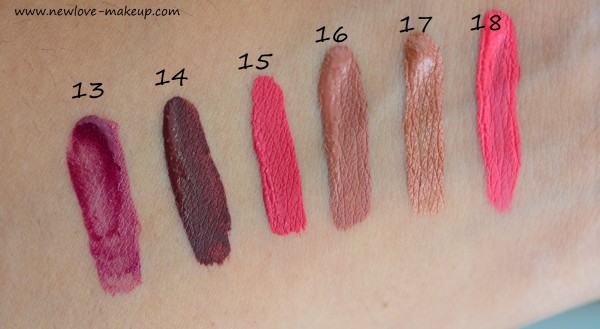 Cheapest Matte Liquid Lipsticks Online India (Not Miss Claire/Incolor/Kiss Beauty), Mars Long Lasting Wateproof Lip Gloss